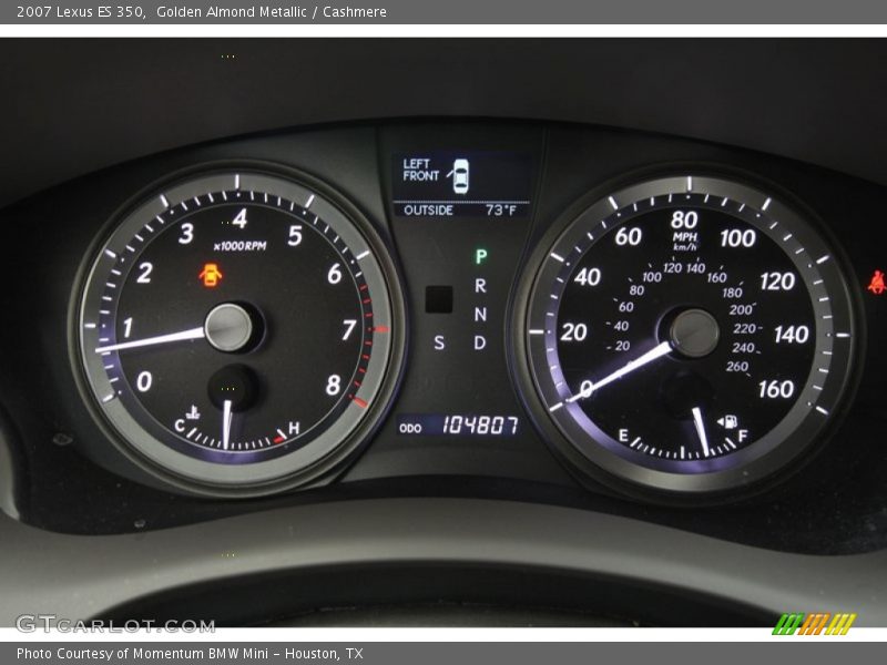Golden Almond Metallic / Cashmere 2007 Lexus ES 350