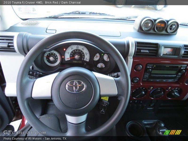 Brick Red / Dark Charcoal 2010 Toyota FJ Cruiser 4WD