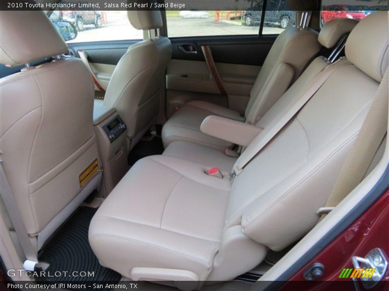 Salsa Red Pearl / Sand Beige 2010 Toyota Highlander Limited