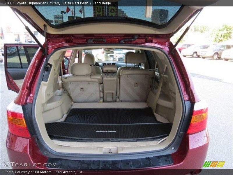 Salsa Red Pearl / Sand Beige 2010 Toyota Highlander Limited