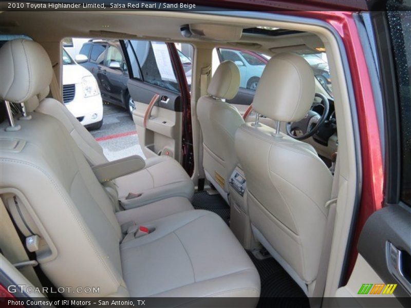Salsa Red Pearl / Sand Beige 2010 Toyota Highlander Limited