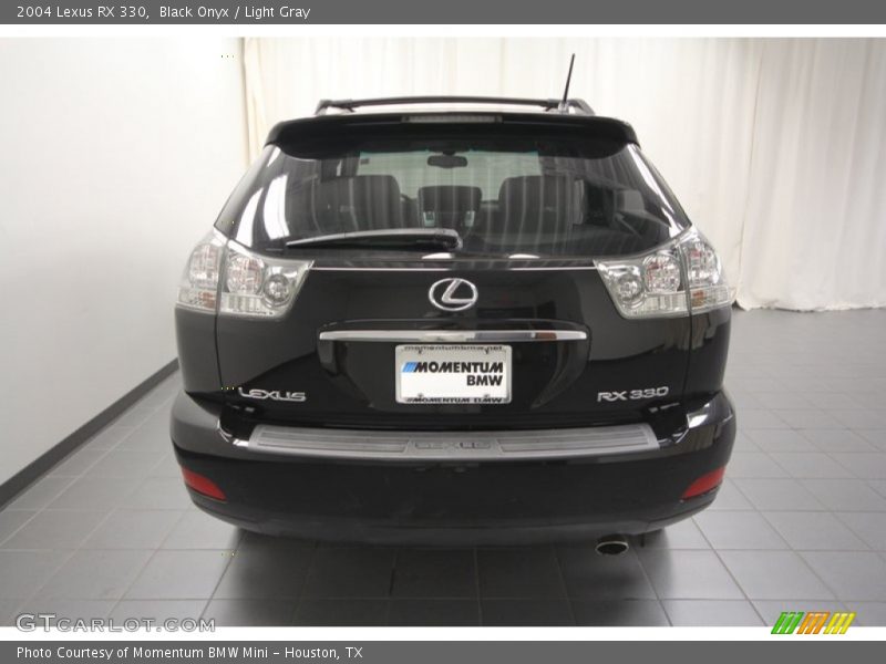 Black Onyx / Light Gray 2004 Lexus RX 330