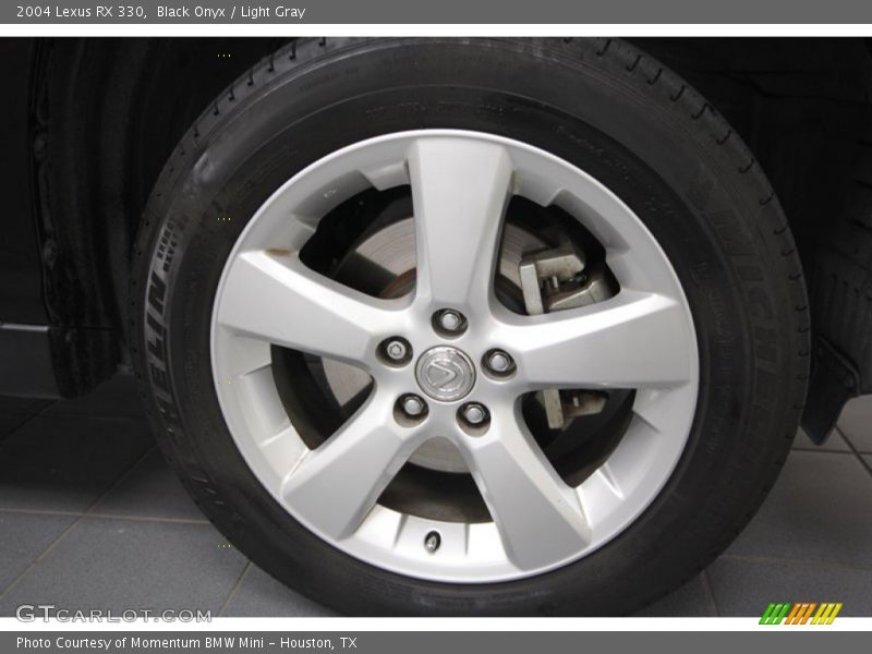 Black Onyx / Light Gray 2004 Lexus RX 330