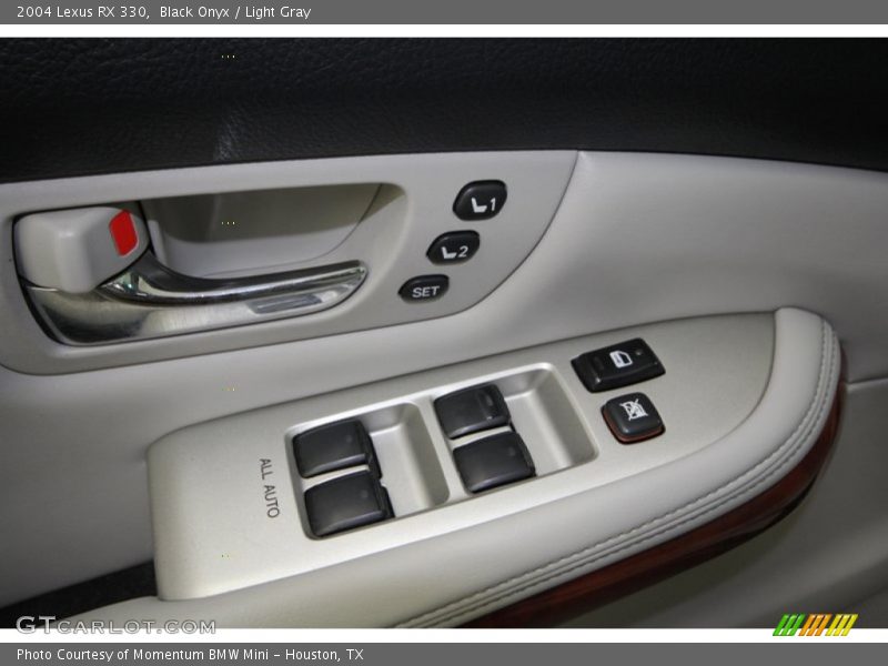 Black Onyx / Light Gray 2004 Lexus RX 330