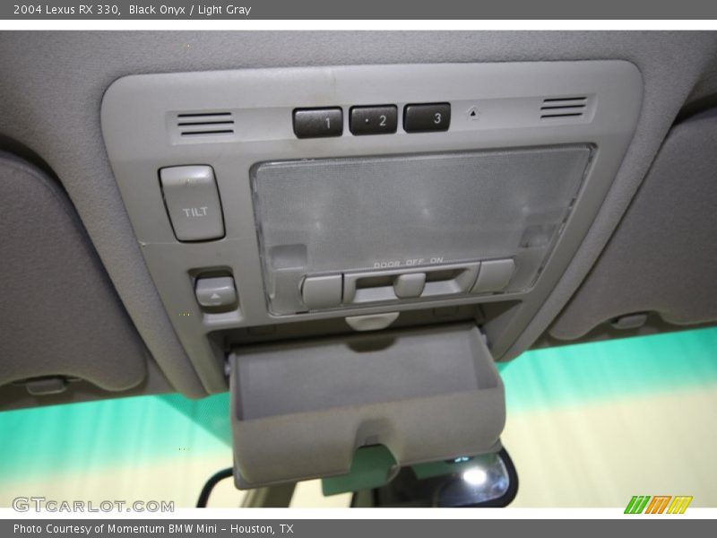 Black Onyx / Light Gray 2004 Lexus RX 330
