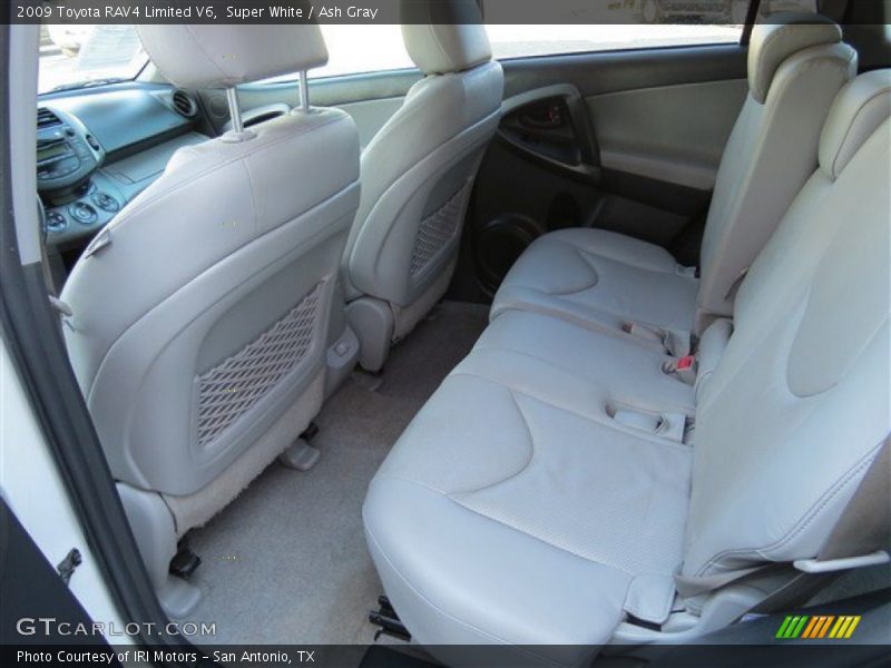 Super White / Ash Gray 2009 Toyota RAV4 Limited V6