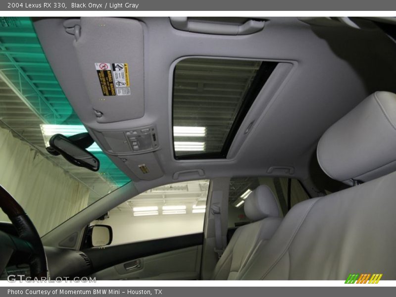 Black Onyx / Light Gray 2004 Lexus RX 330