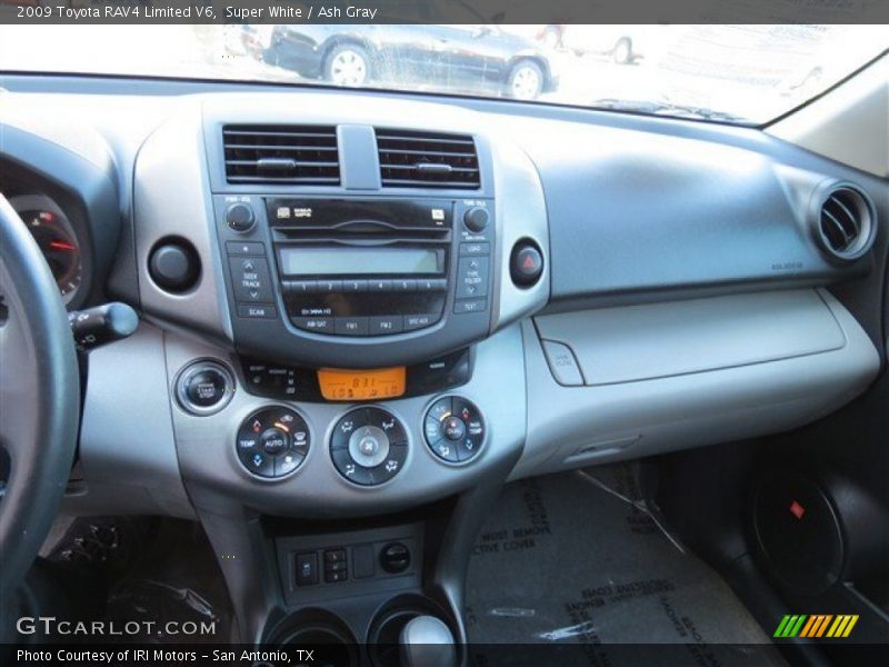 Super White / Ash Gray 2009 Toyota RAV4 Limited V6