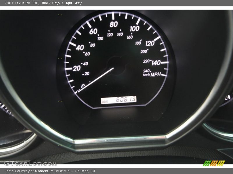 Black Onyx / Light Gray 2004 Lexus RX 330