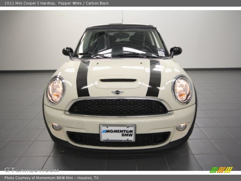 Pepper White / Carbon Black 2011 Mini Cooper S Hardtop