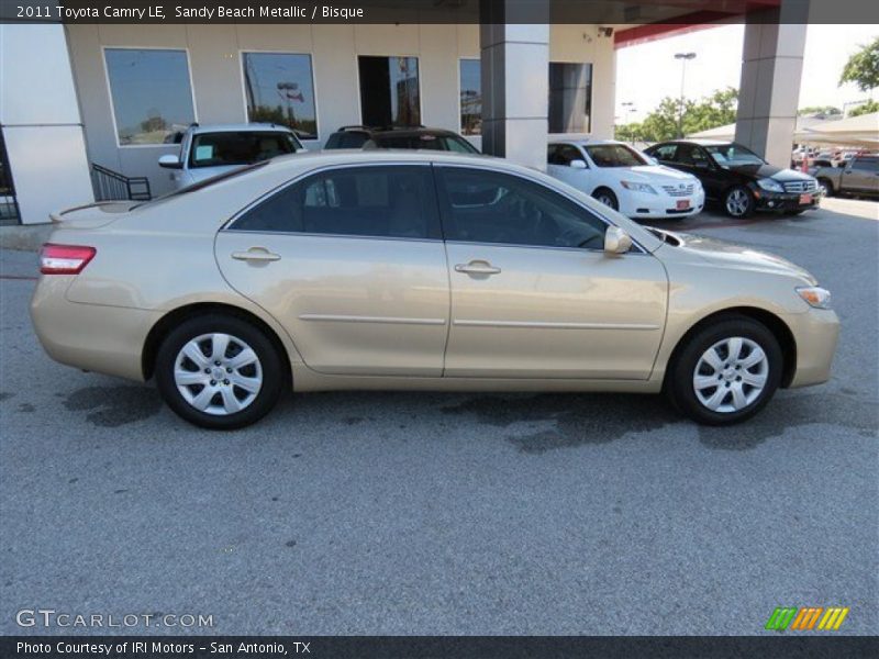 Sandy Beach Metallic / Bisque 2011 Toyota Camry LE