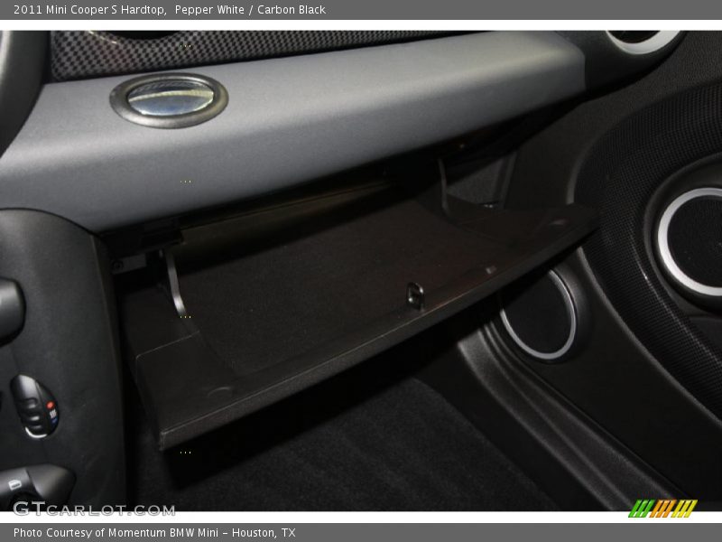 Pepper White / Carbon Black 2011 Mini Cooper S Hardtop