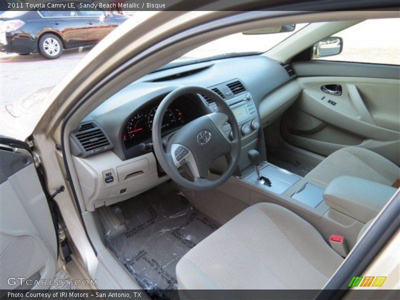Sandy Beach Metallic / Bisque 2011 Toyota Camry LE