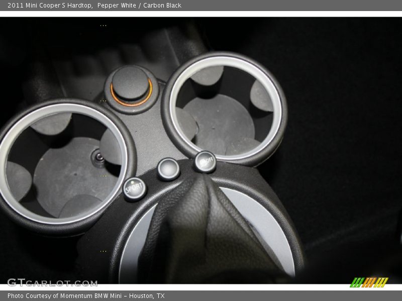 Pepper White / Carbon Black 2011 Mini Cooper S Hardtop