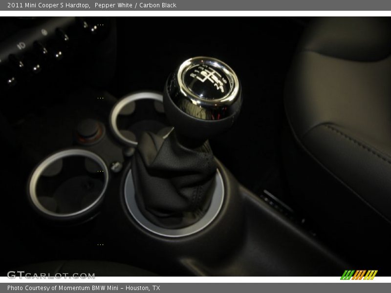 Pepper White / Carbon Black 2011 Mini Cooper S Hardtop