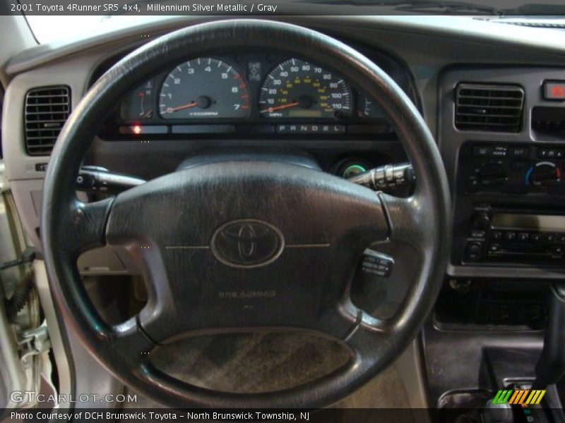 Millennium Silver Metallic / Gray 2001 Toyota 4Runner SR5 4x4