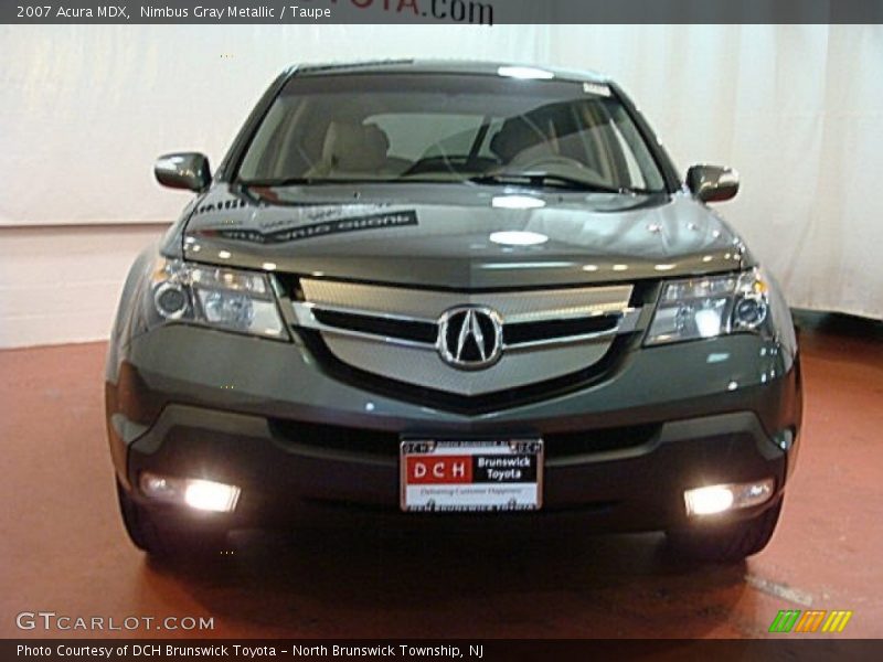 Nimbus Gray Metallic / Taupe 2007 Acura MDX