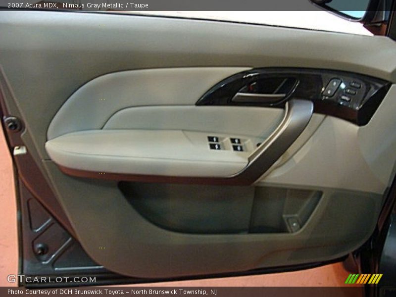 Nimbus Gray Metallic / Taupe 2007 Acura MDX