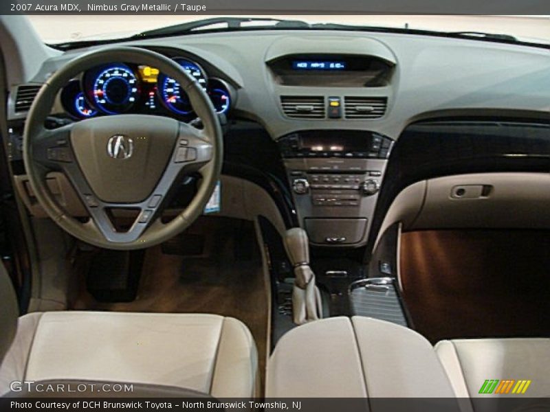 Nimbus Gray Metallic / Taupe 2007 Acura MDX