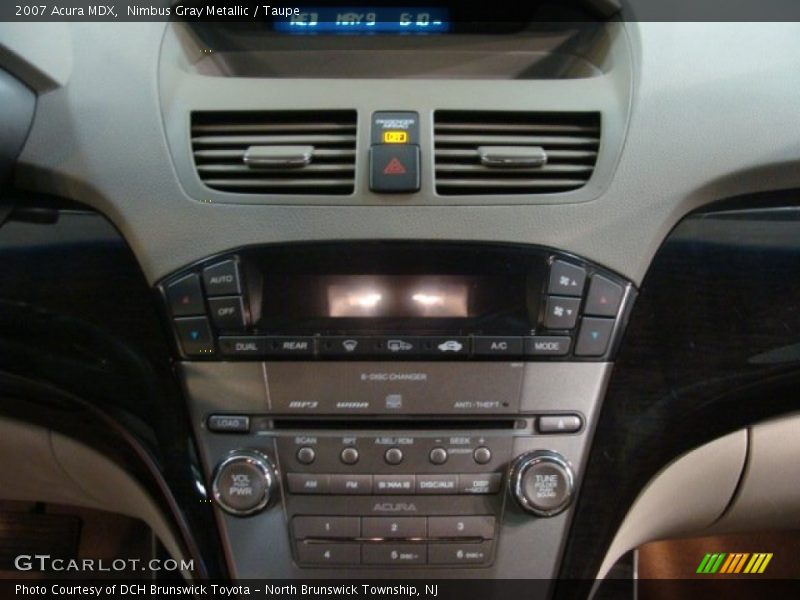 Nimbus Gray Metallic / Taupe 2007 Acura MDX