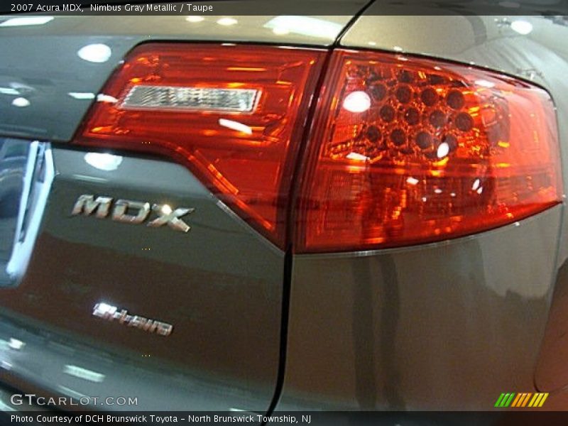 Nimbus Gray Metallic / Taupe 2007 Acura MDX