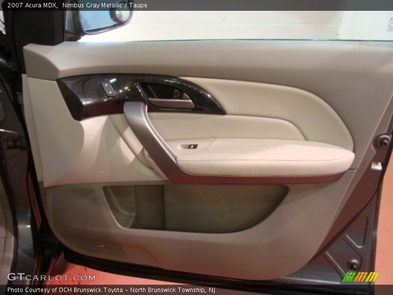 Nimbus Gray Metallic / Taupe 2007 Acura MDX