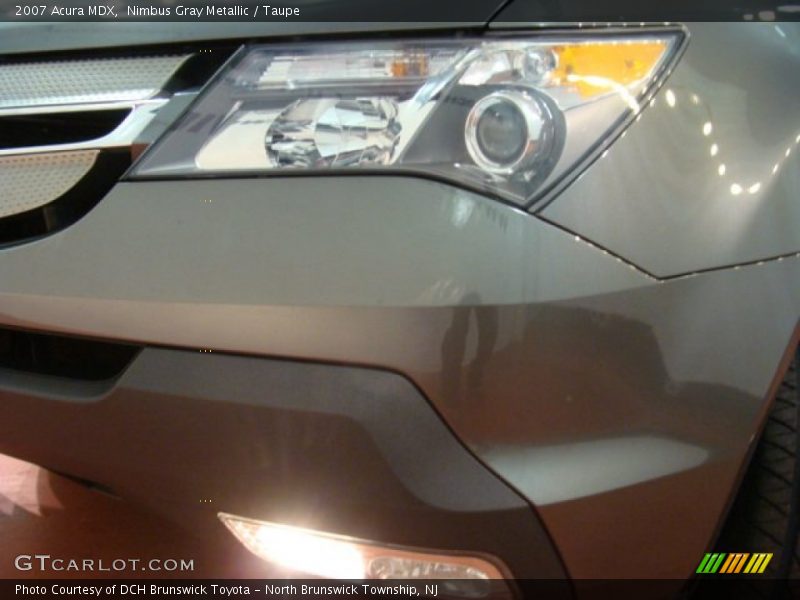 Nimbus Gray Metallic / Taupe 2007 Acura MDX