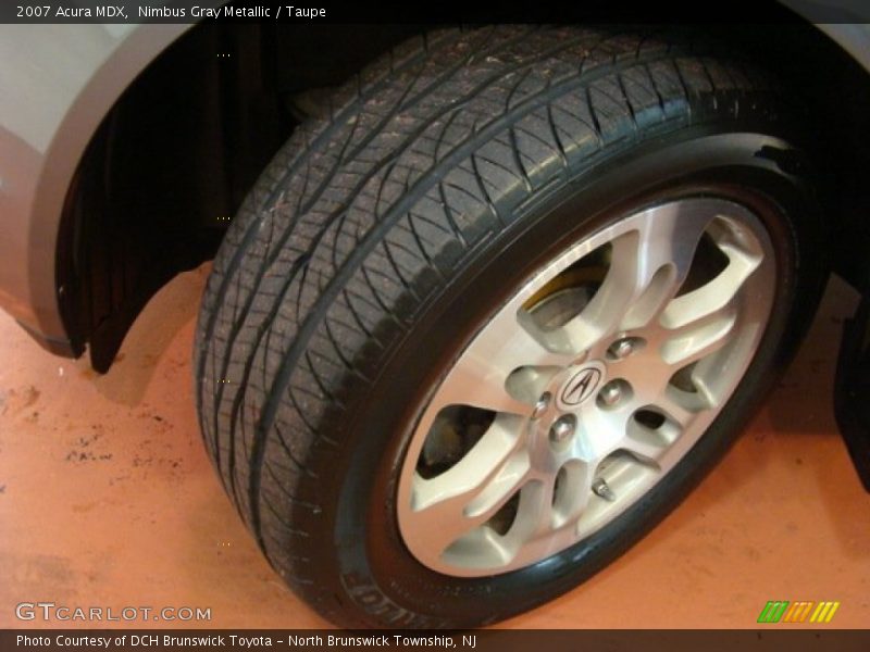 Nimbus Gray Metallic / Taupe 2007 Acura MDX