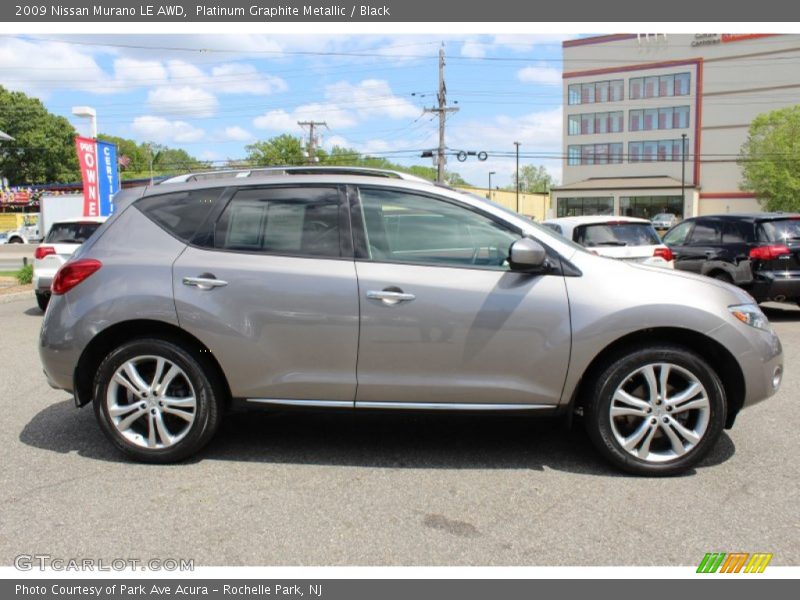 Platinum Graphite Metallic / Black 2009 Nissan Murano LE AWD