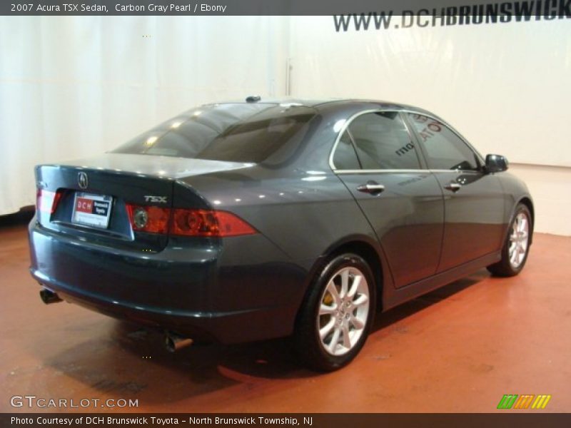 Carbon Gray Pearl / Ebony 2007 Acura TSX Sedan