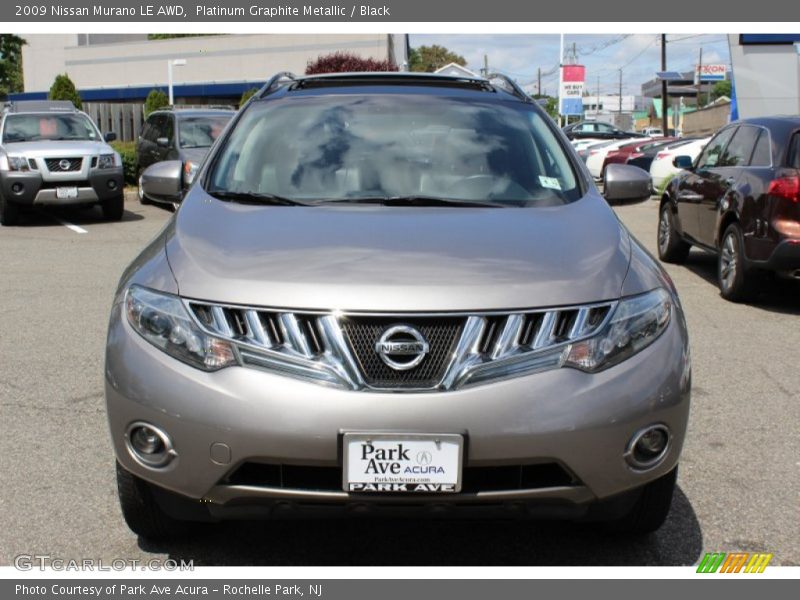 Platinum Graphite Metallic / Black 2009 Nissan Murano LE AWD