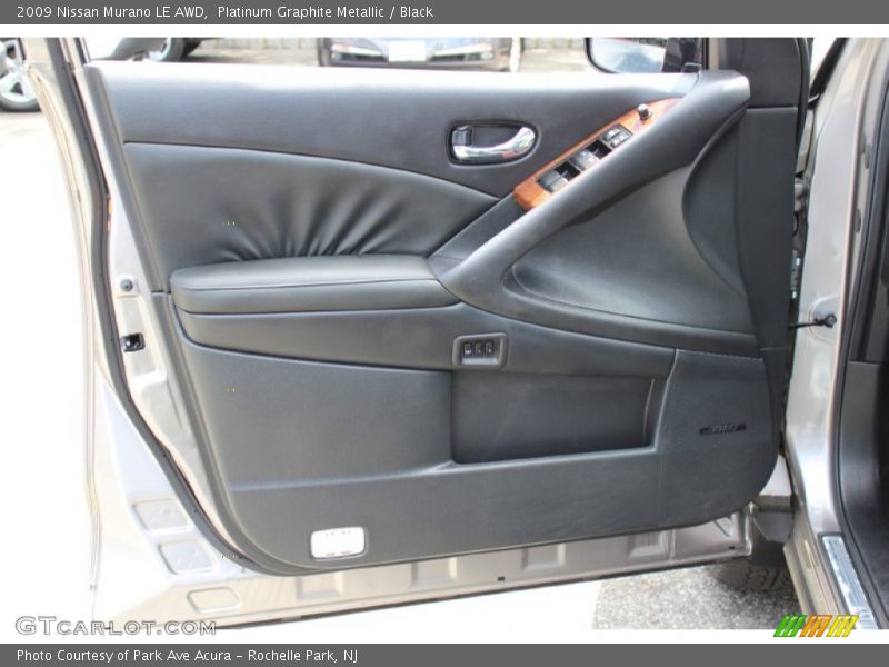 Platinum Graphite Metallic / Black 2009 Nissan Murano LE AWD