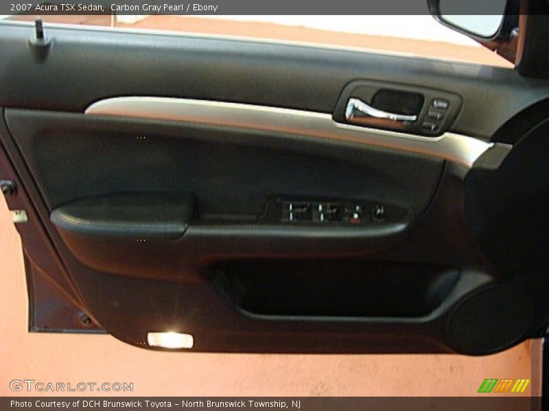Carbon Gray Pearl / Ebony 2007 Acura TSX Sedan