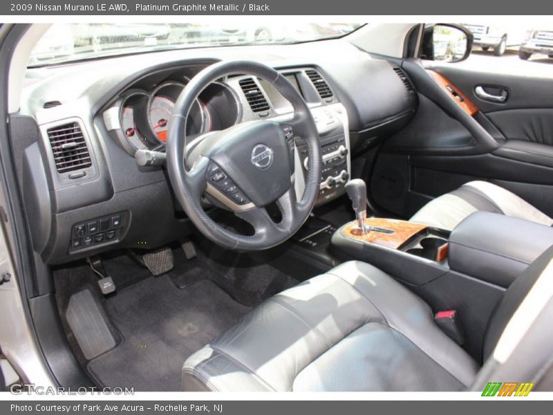Platinum Graphite Metallic / Black 2009 Nissan Murano LE AWD