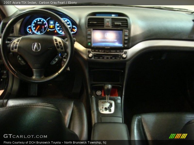Carbon Gray Pearl / Ebony 2007 Acura TSX Sedan