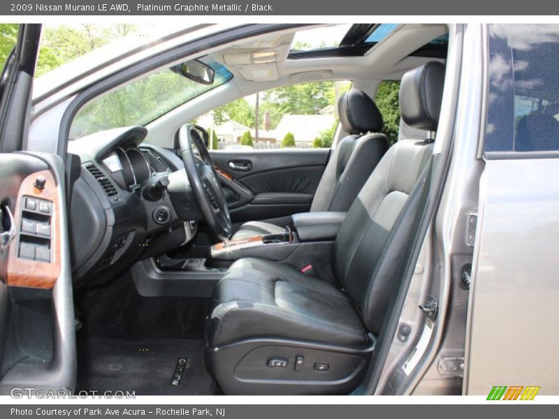 Platinum Graphite Metallic / Black 2009 Nissan Murano LE AWD
