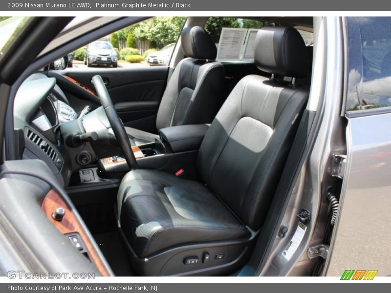 Platinum Graphite Metallic / Black 2009 Nissan Murano LE AWD