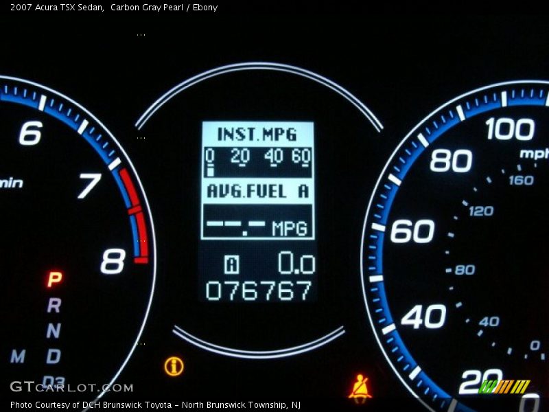 Carbon Gray Pearl / Ebony 2007 Acura TSX Sedan
