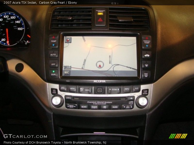 Carbon Gray Pearl / Ebony 2007 Acura TSX Sedan