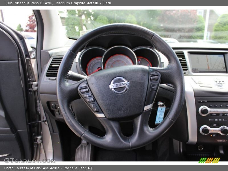 Platinum Graphite Metallic / Black 2009 Nissan Murano LE AWD