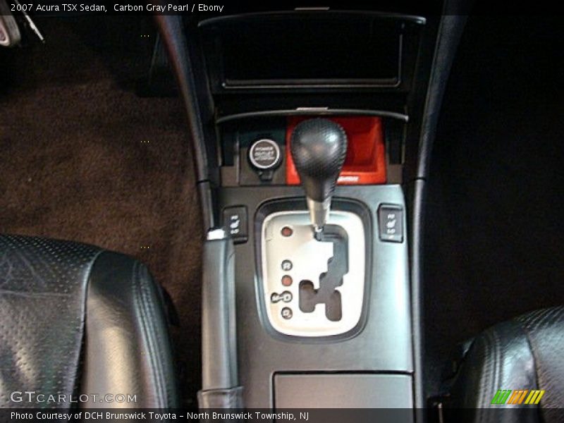 Carbon Gray Pearl / Ebony 2007 Acura TSX Sedan