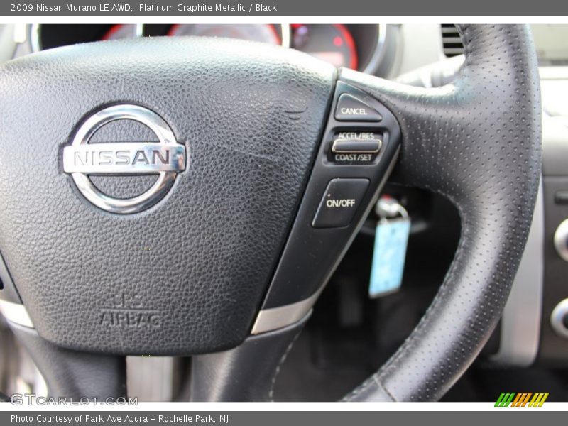 Platinum Graphite Metallic / Black 2009 Nissan Murano LE AWD