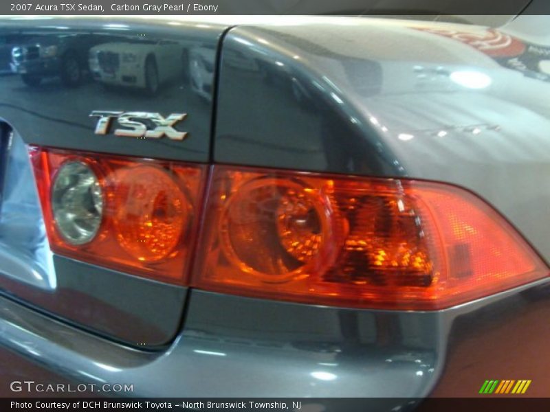 Carbon Gray Pearl / Ebony 2007 Acura TSX Sedan
