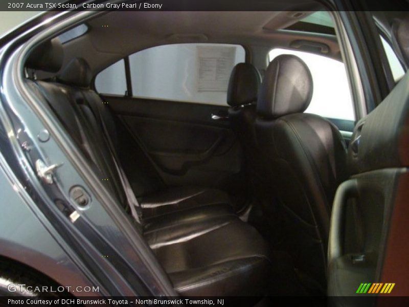 Carbon Gray Pearl / Ebony 2007 Acura TSX Sedan