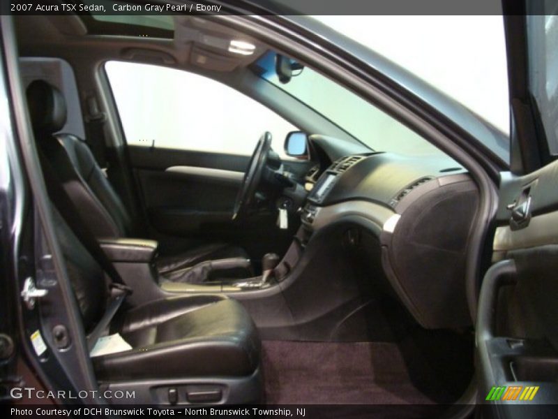 Carbon Gray Pearl / Ebony 2007 Acura TSX Sedan
