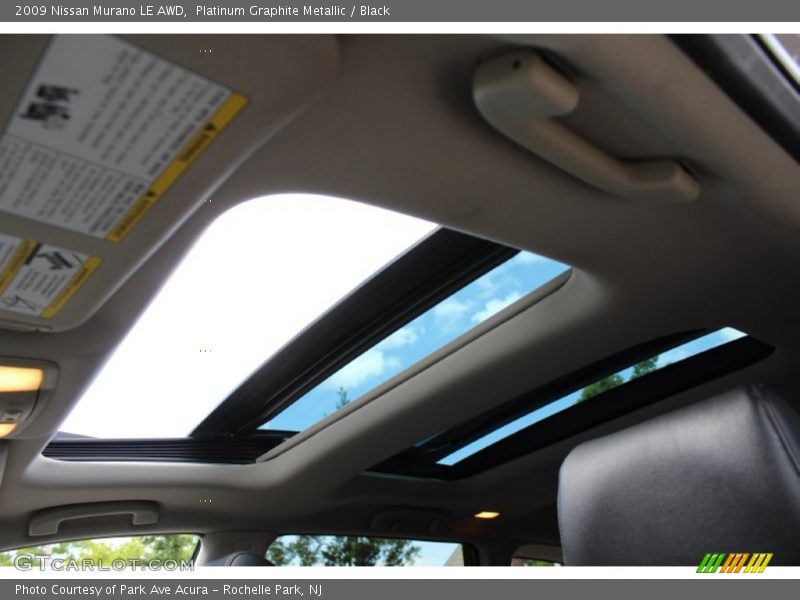Platinum Graphite Metallic / Black 2009 Nissan Murano LE AWD