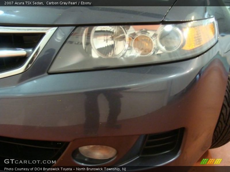 Carbon Gray Pearl / Ebony 2007 Acura TSX Sedan