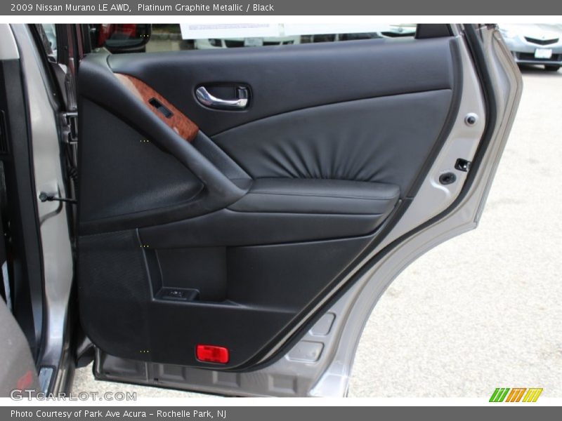 Platinum Graphite Metallic / Black 2009 Nissan Murano LE AWD