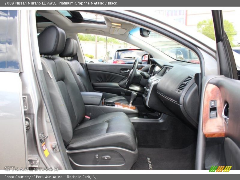 Platinum Graphite Metallic / Black 2009 Nissan Murano LE AWD