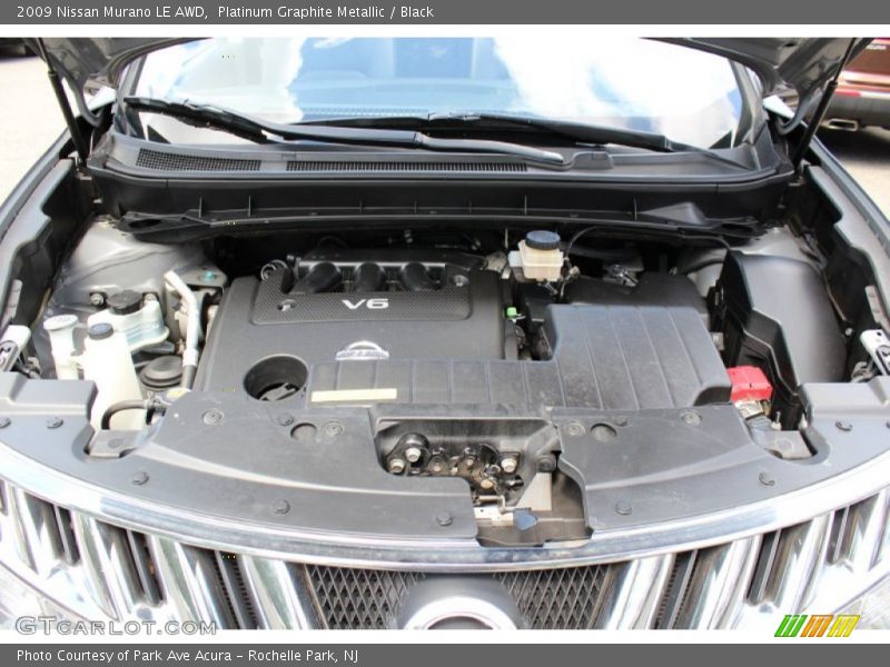 Platinum Graphite Metallic / Black 2009 Nissan Murano LE AWD
